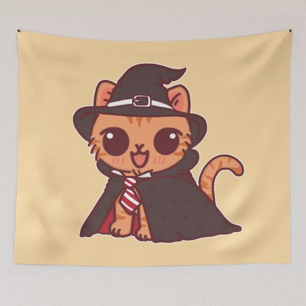 Item preview, Wizard Tabby Cat - Goldwhisker House designed and sold by BGMeYou.