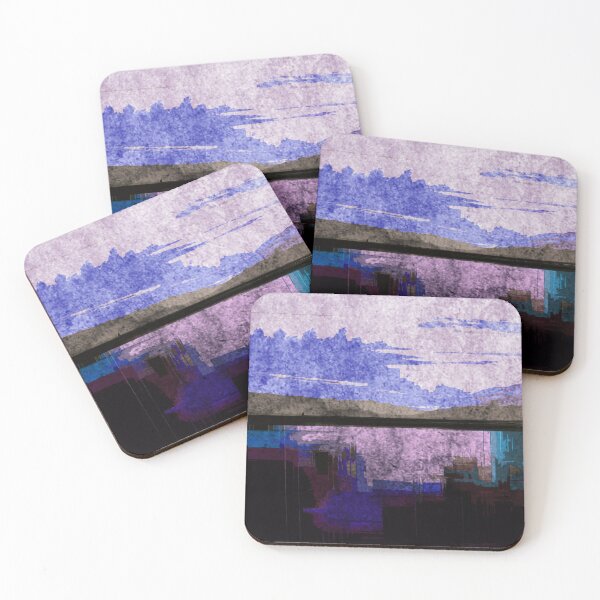 Item preview, Abstract landscape designed and sold by kinpirks.