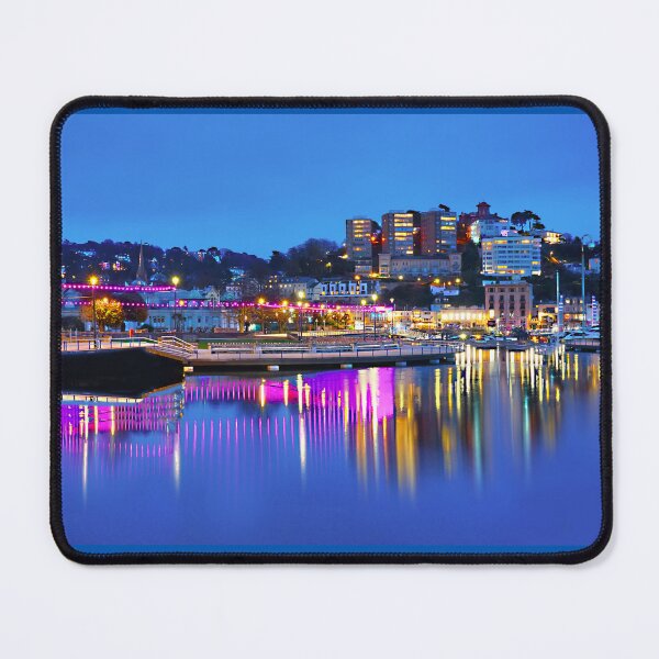 Item preview, Torquay Harbour Night designed and sold by Alisonchambers2.