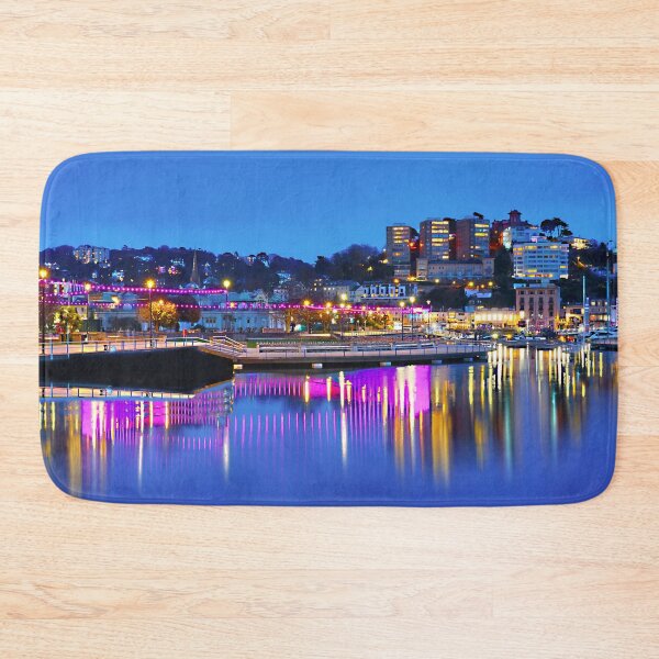 Item preview, Torquay Harbour Night designed and sold by Alisonchambers2.