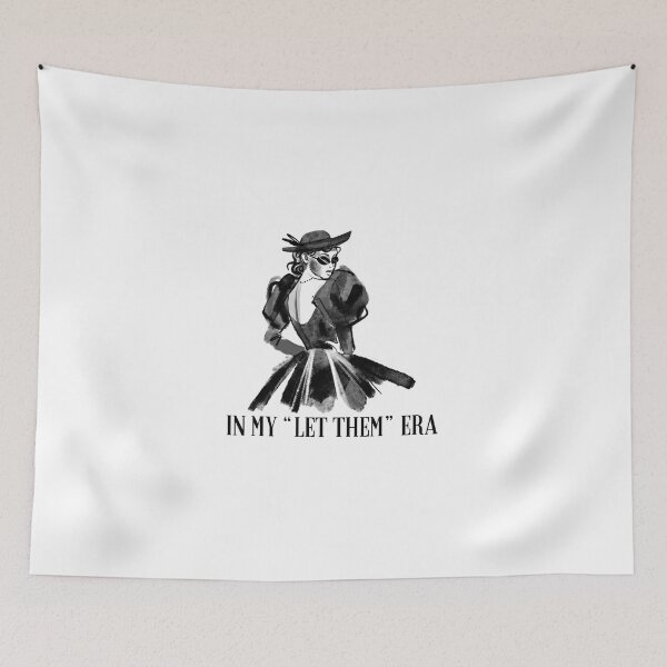 Item preview, In My "Let Them" Era - Black & White - Motivational/ Inspirational quotes designed and sold by TishCO.