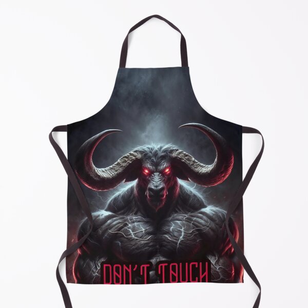 Item preview, Infernal Bull – Don’t Touch My Phone designed and sold by QuirkySpark.