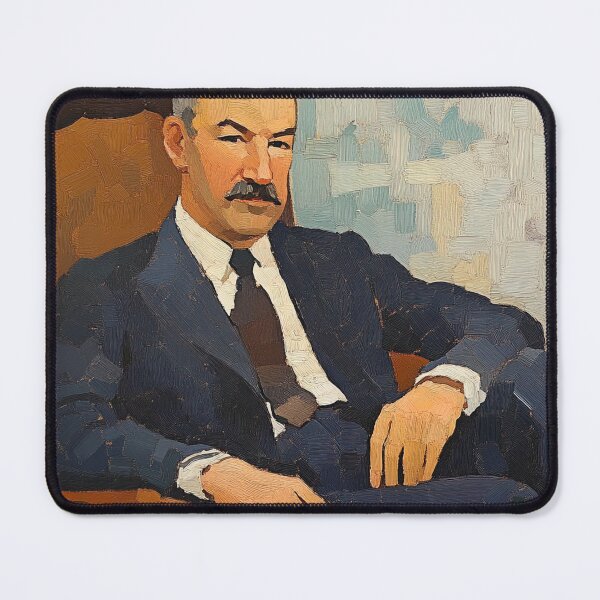 Item preview, Clement Attlee | Post-impressionist painting style designed and sold by ComicsFactory.
