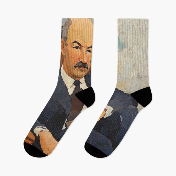 Item preview, Clement Attlee | Post-impressionist painting style designed and sold by ComicsFactory.