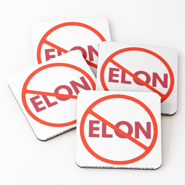 Item preview, Anti-Elon Tesla Sticker designed and sold by Creativity4Change.