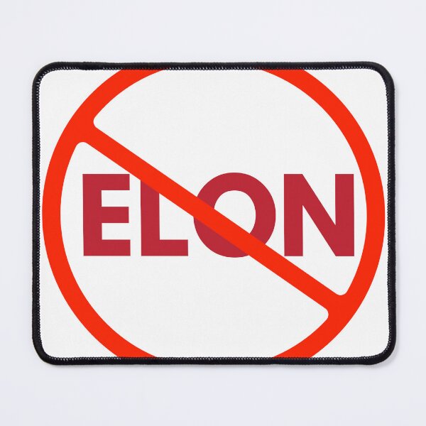 Item preview, Anti-Elon Tesla Sticker designed and sold by Creativity4Change.