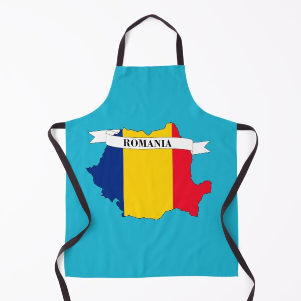 Item preview, Flag map of Romania designed and sold by visual adventures.