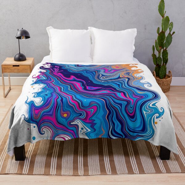 Item preview, Hydro Dipped T-Shirt with Swirling Marble Design designed and sold by VibeTCreations.