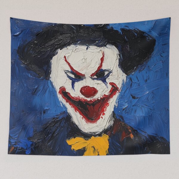 Item preview, Clown | Post-impressionist painting style designed and sold by ComicsFactory.