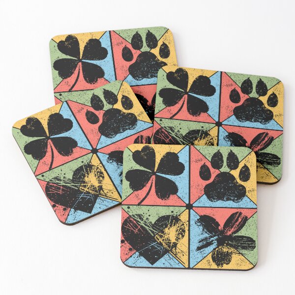Item preview, Pop Art Retro - Luck Friendship Love Beauty Icons designed and sold by TuncGK.