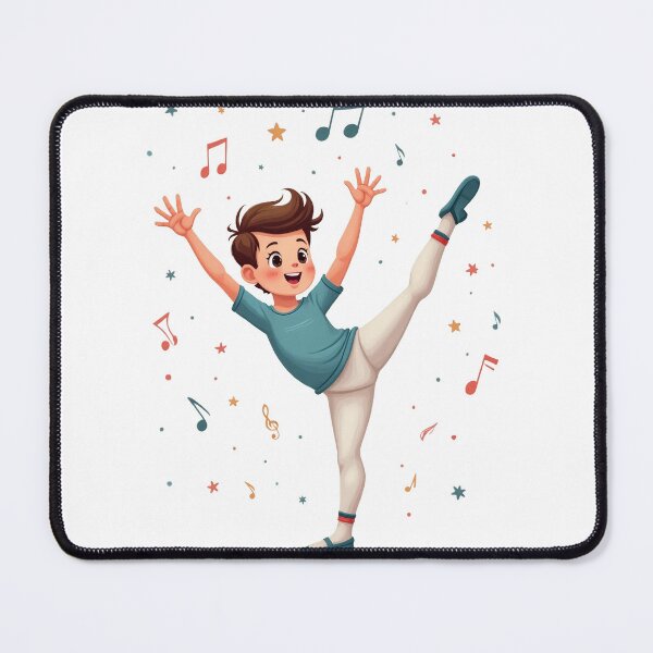Item preview, Ballet Boy - Funny and Graceful Dance Design designed and sold by UAcomix.