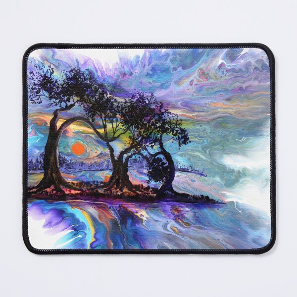 Item preview, Melody of the Cypress Trees at Sunset designed and sold by BreezyZen.