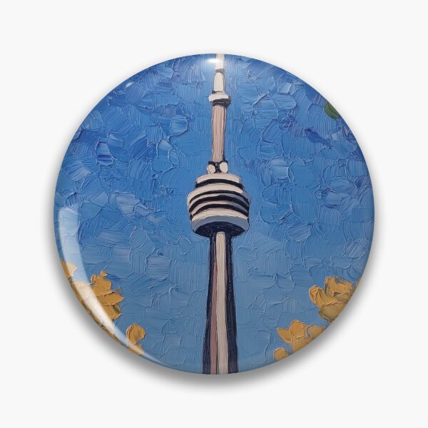 Item preview, CN Tower | Post-impressionist painting style designed and sold by ComicsFactory.