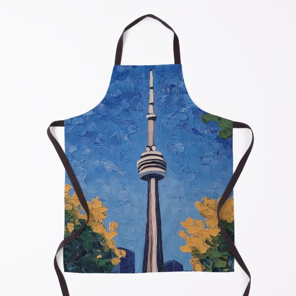 Item preview, CN Tower | Post-impressionist painting style designed and sold by ComicsFactory.
