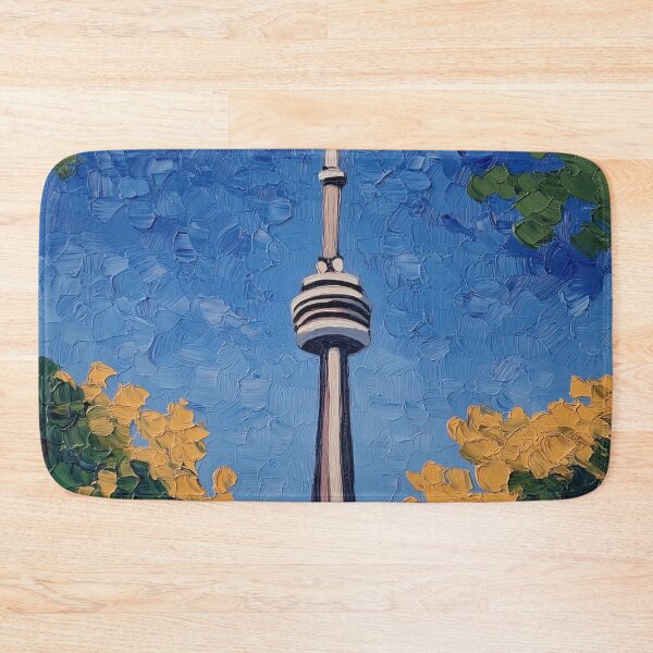 Item preview, CN Tower | Post-impressionist painting style designed and sold by ComicsFactory.