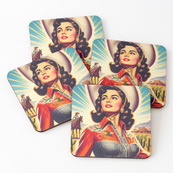 Item preview, Vintage Country Pin-up designed and sold by PulpVintage.