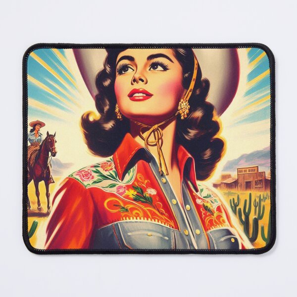 Item preview, Vintage Country Pin-up designed and sold by PulpVintage.