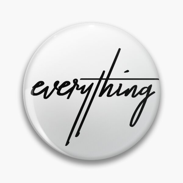 Item preview, Everything: A Playful Typographic Statement designed and sold by ReggieDior.