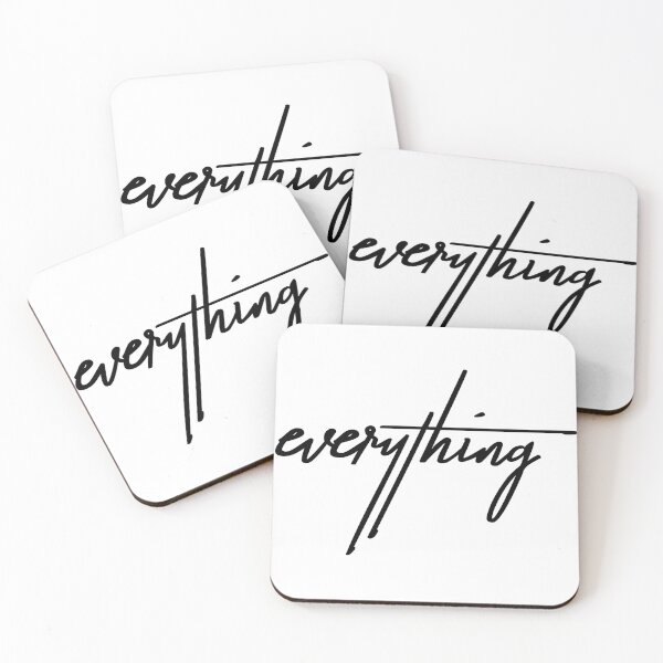 Item preview, Everything: A Playful Typographic Statement designed and sold by ReggieDior.
