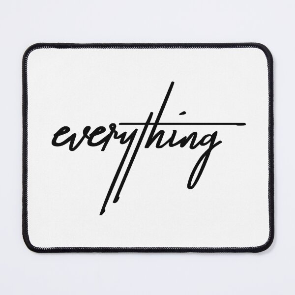 Item preview, Everything: A Playful Typographic Statement designed and sold by ReggieDior.