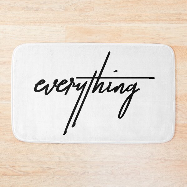 Item preview, Everything: A Playful Typographic Statement designed and sold by ReggieDior.