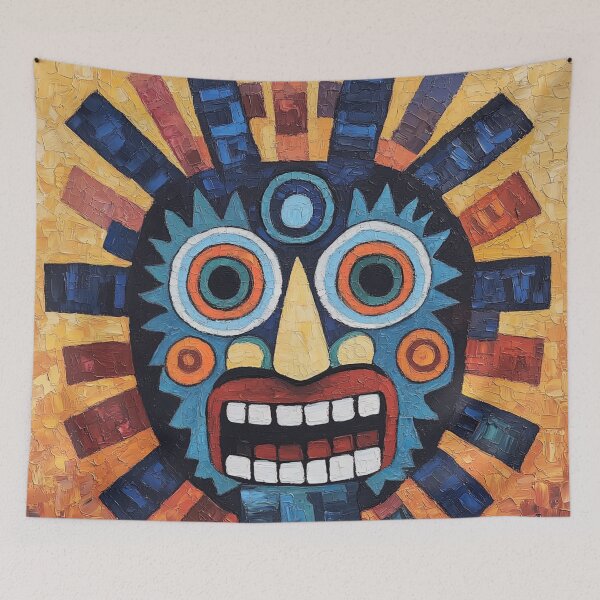 Item preview, Coatlicue | Post-impressionist painting style designed and sold by ComicsFactory.