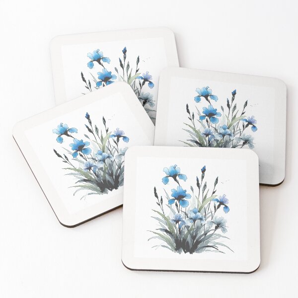 Item preview, Blue Iris The Flower #7 designed and sold by Helios Be. Lavsh.