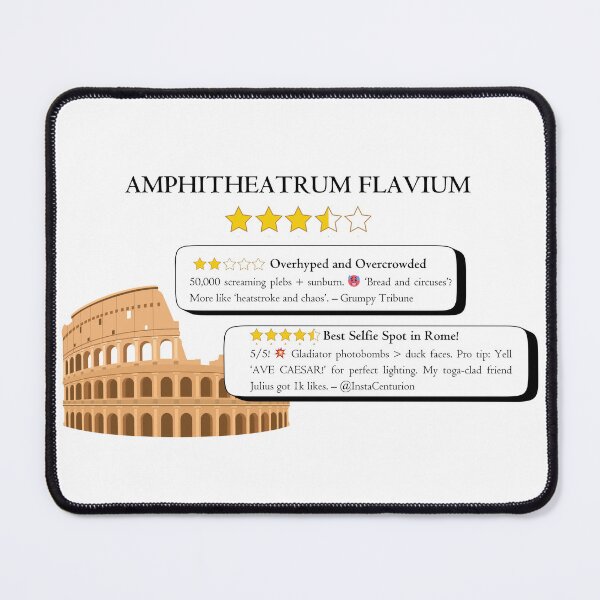 Item preview, Colosseum Rome Flavium Amphitheater Funny designed and sold by Toga & Tonic.