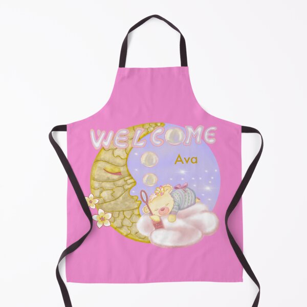 Item preview, Sleepy Bear Welcome Ava – Baby Shower Gift designed and sold by Medilludesign.