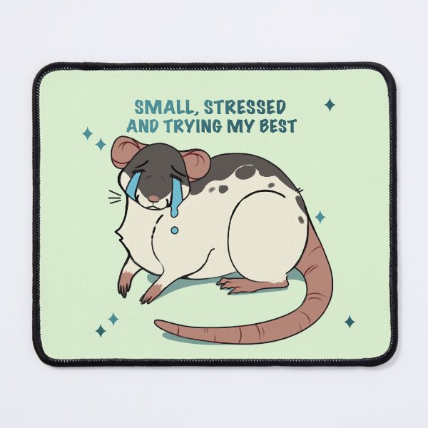 Item preview, Sad Rat - text version designed and sold by quartzz.