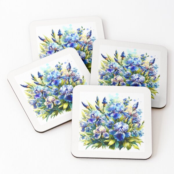 Item preview, Blue Iris The Flower #8 designed and sold by Helios Be. Lavsh.