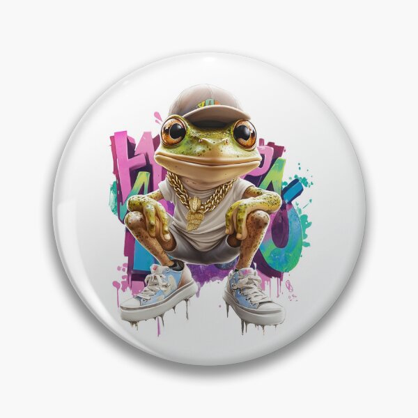 Item preview, Frog Swag – Street Graffiti King designed and sold by lylange.