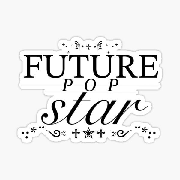 Vista previa del artículo con la obra «Futura estrella del pop con estética coqueta del año 2000», diseñado y vendido por micr0wavefor30s.
