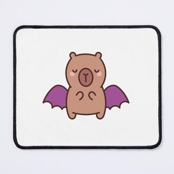 Item preview, Purple-winged Bat Capybara designed and sold by Polarisofficial.