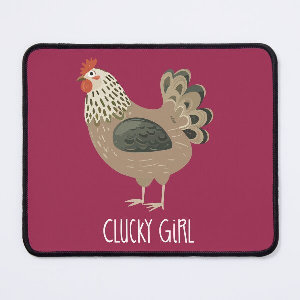 Item preview, Clucky Girl, Chicken Lover, Chicken Lady designed and sold by Furkid Studio.