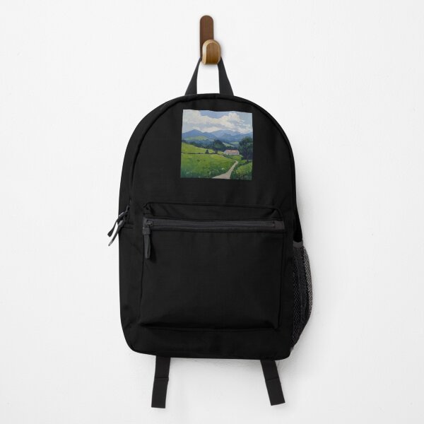 Item preview, Colombia landscape | Post-impressionist painting style designed and sold by ComicsFactory.