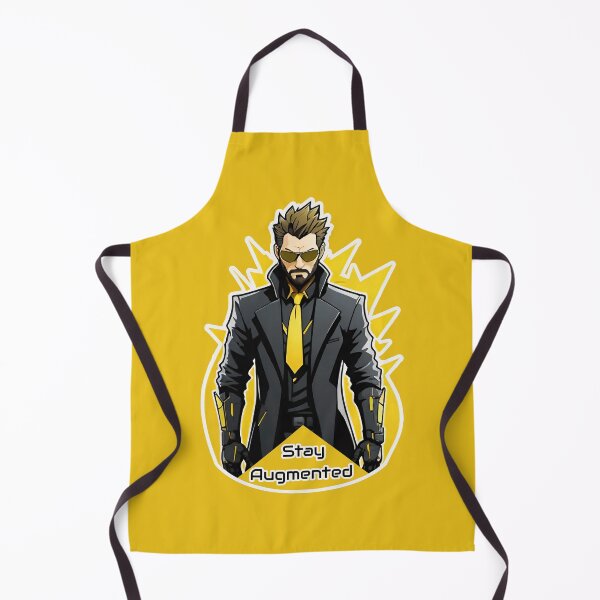 Item preview, Yellow Deus Pro Gamer - Hardcore Augmented Adam fan designed and sold by SlightlyUnreal.