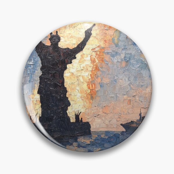Item preview, Colossus of Rhodes | Post-impressionist painting style designed and sold by ComicsFactory.