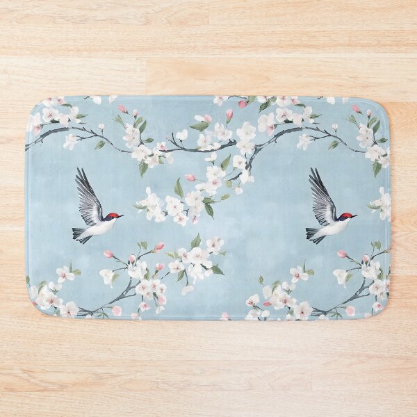 Item preview, Swallow among the apple blossom designed and sold by Lewis-mart.