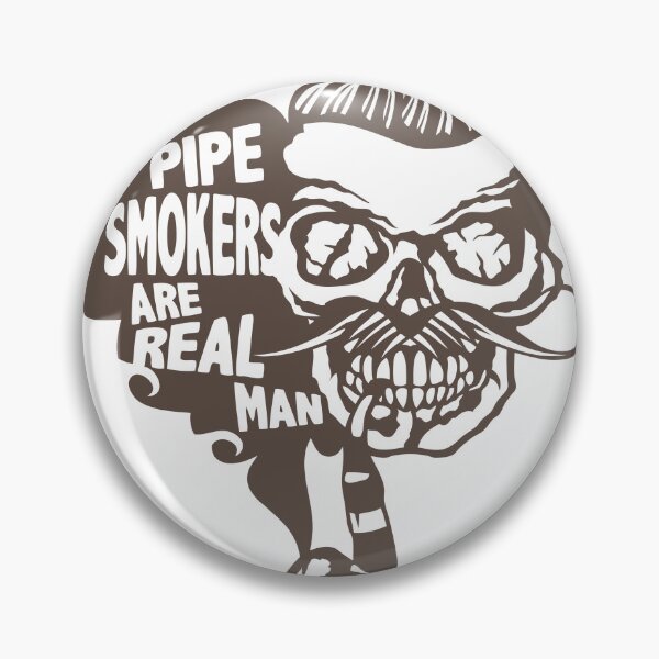 Item preview, skull quote hipster pipe smokers real man mustache designed and sold by Achille3777.