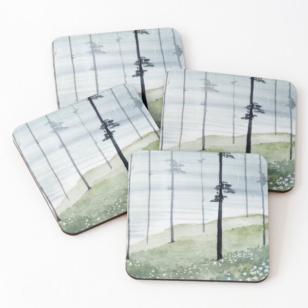 Item preview, the sound of The rain watercolour painting designed and sold by katherineblower.