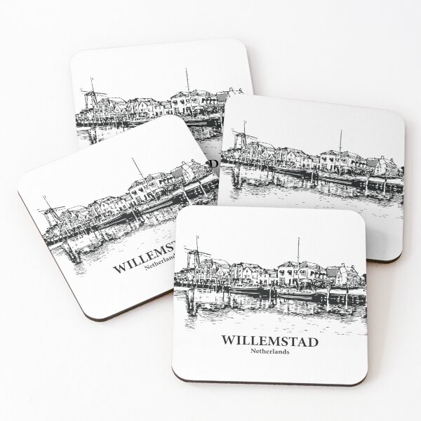 Item preview, Willemstad - Netherlands designed and sold by Lakeric Cityscapes.