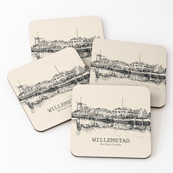 Item preview, Willemstad - Netherlands designed and sold by Lakeric Cityscapes.