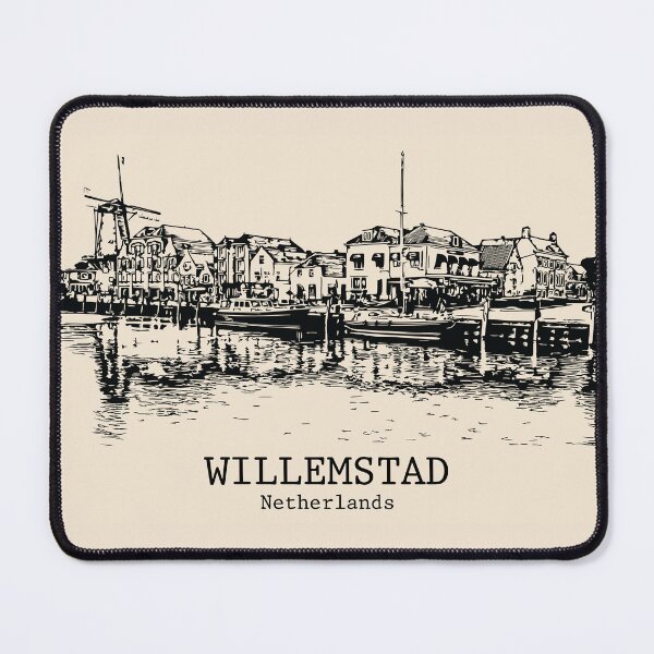 Item preview, Willemstad - Netherlands designed and sold by Lakeric Cityscapes.