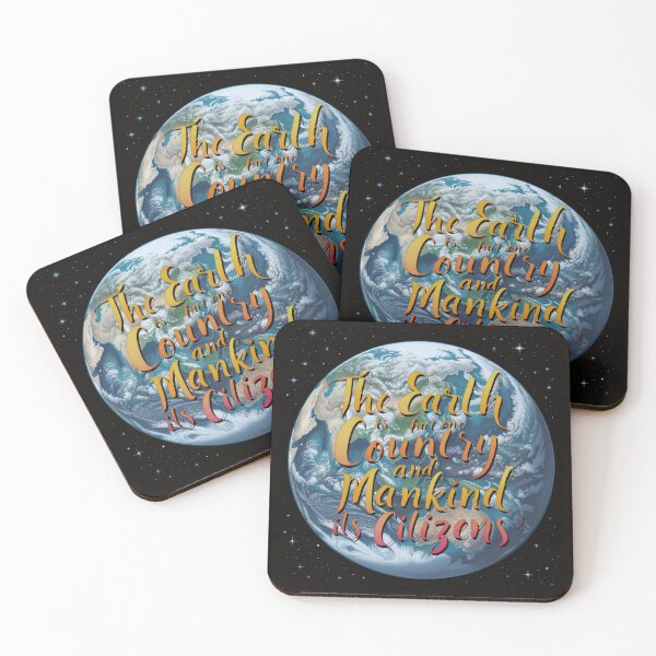 Item preview, Bahá’í Quote - The Earth is but one Country, and Mankind its Citizens designed and sold by nature. electrified..