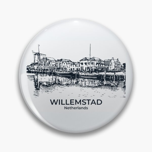 Item preview, Willemstad - Netherlands designed and sold by Lakeric Cityscapes.