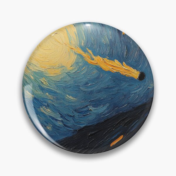 Item preview, Comet | Post-impressionist painting style designed and sold by ComicsFactory.