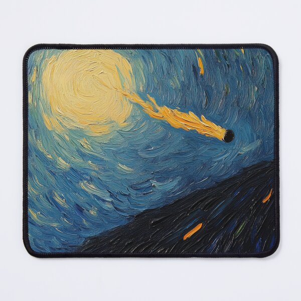 Item preview, Comet | Post-impressionist painting style designed and sold by ComicsFactory.