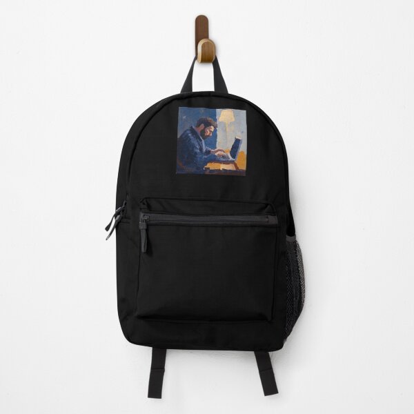 Item preview, Computer programmer | Post-impressionist painting style designed and sold by ComicsFactory.