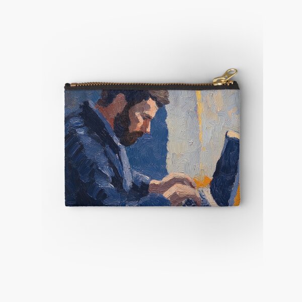 Item preview, Computer programmer | Post-impressionist painting style designed and sold by ComicsFactory.